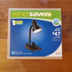 NIB Globe Enersaver Desk Lamp